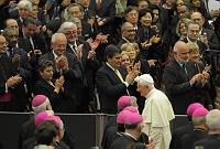 <br>CONCERTO ANNIVERSARIO V ANNO PONTIFICATO <br><br> - (Copyright L'OSSERVATORE ROMANO - Servizio Fotografico - photo@ossrom.va)