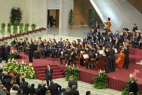 <br>CONCERTO ANNIVERSARIO V ANNO PONTIFICATO <br><br> - (Copyright L'OSSERVATORE ROMANO - Servizio Fotografico - photo@ossrom.va)