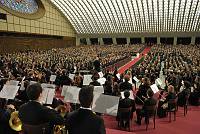 <br>CONCERTO ANNIVERSARIO V ANNO PONTIFICATO <br><br> - (Copyright L'OSSERVATORE ROMANO - Servizio Fotografico - photo@ossrom.va)