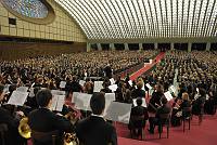 <br>CONCERTO ANNIVERSARIO V ANNO PONTIFICATO <br><br> - (Copyright L'OSSERVATORE ROMANO - Servizio Fotografico - photo@ossrom.va)