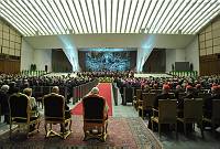 <br>CONCERTO ANNIVERSARIO V ANNO PONTIFICATO <br><br> - (Copyright L'OSSERVATORE ROMANO - Servizio Fotografico - photo@ossrom.va)