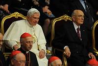 <br>CONCERTO ANNIVERSARIO V ANNO PONTIFICATO <br><br> - (Copyright L'OSSERVATORE ROMANO - Servizio Fotografico - photo@ossrom.va)