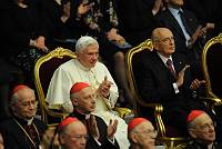 <br>CONCERTO ANNIVERSARIO V ANNO PONTIFICATO <br><br> - (Copyright L'OSSERVATORE ROMANO - Servizio Fotografico - photo@ossrom.va)