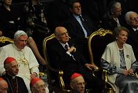 <br>CONCERTO ANNIVERSARIO V ANNO PONTIFICATO <br><br> - (Copyright L'OSSERVATORE ROMANO - Servizio Fotografico - photo@ossrom.va)