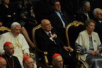 <br>CONCERTO ANNIVERSARIO V ANNO PONTIFICATO <br><br> - (Copyright L'OSSERVATORE ROMANO - Servizio Fotografico - photo@ossrom.va)