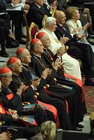 <br>CONCERTO ANNIVERSARIO V ANNO PONTIFICATO <br><br> - (Copyright L'OSSERVATORE ROMANO - Servizio Fotografico - photo@ossrom.va)