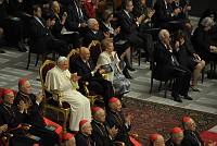 <br>CONCERTO ANNIVERSARIO V ANNO PONTIFICATO <br><br> - (Copyright L'OSSERVATORE ROMANO - Servizio Fotografico - photo@ossrom.va)