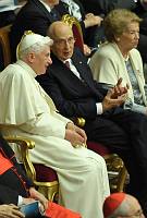 <br>CONCERTO ANNIVERSARIO V ANNO PONTIFICATO <br><br> - (Copyright L'OSSERVATORE ROMANO - Servizio Fotografico - photo@ossrom.va)