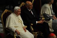 <br>CONCERTO ANNIVERSARIO V ANNO PONTIFICATO <br><br> - (Copyright L'OSSERVATORE ROMANO - Servizio Fotografico - photo@ossrom.va)