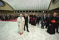 <br>CONCERTO ANNIVERSARIO V ANNO PONTIFICATO <br><br> - (Copyright L'OSSERVATORE ROMANO - Servizio Fotografico - photo@ossrom.va)