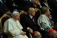 <br>CONCERTO ANNIVERSARIO V ANNO PONTIFICATO <br><br> - (Copyright L'OSSERVATORE ROMANO - Servizio Fotografico - photo@ossrom.va)