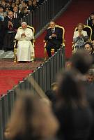<br>CONCERTO ANNIVERSARIO V ANNO PONTIFICATO <br><br> - (Copyright L'OSSERVATORE ROMANO - Servizio Fotografico - photo@ossrom.va)