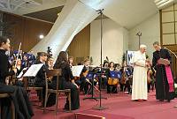 <br>CONCERTO ANNIVERSARIO V ANNO PONTIFICATO <br><br> - (Copyright L'OSSERVATORE ROMANO - Servizio Fotografico - photo@ossrom.va)