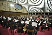 <br>CONCERTO ANNIVERSARIO V ANNO PONTIFICATO <br><br> - (Copyright L'OSSERVATORE ROMANO - Servizio Fotografico - photo@ossrom.va)