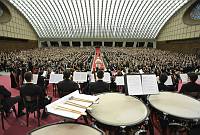 <br>CONCERTO ANNIVERSARIO V ANNO PONTIFICATO <br><br> - (Copyright L'OSSERVATORE ROMANO - Servizio Fotografico - photo@ossrom.va)