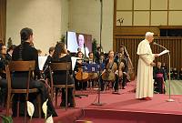 <br>CONCERTO ANNIVERSARIO V ANNO PONTIFICATO <br><br> - (Copyright L'OSSERVATORE ROMANO - Servizio Fotografico - photo@ossrom.va)
