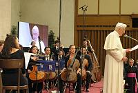 <br>CONCERTO ANNIVERSARIO V ANNO PONTIFICATO <br><br> - (Copyright L'OSSERVATORE ROMANO - Servizio Fotografico - photo@ossrom.va)