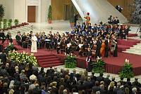 <br>CONCERTO ANNIVERSARIO V ANNO PONTIFICATO <br><br> - (Copyright L'OSSERVATORE ROMANO - Servizio Fotografico - photo@ossrom.va)