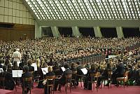 <br>CONCERTO ANNIVERSARIO V ANNO PONTIFICATO <br><br> - (Copyright L'OSSERVATORE ROMANO - Servizio Fotografico - photo@ossrom.va)