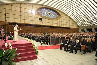 <br>CONCERTO ANNIVERSARIO V ANNO PONTIFICATO <br><br> - (Copyright L'OSSERVATORE ROMANO - Servizio Fotografico - photo@ossrom.va)