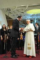 <br>CONCERTO ANNIVERSARIO V ANNO PONTIFICATO <br><br> - (Copyright L'OSSERVATORE ROMANO - Servizio Fotografico - photo@ossrom.va)