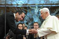 <br>CONCERTO ANNIVERSARIO V ANNO PONTIFICATO <br><br> - (Copyright L'OSSERVATORE ROMANO - Servizio Fotografico - photo@ossrom.va)