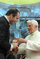 <br>CONCERTO ANNIVERSARIO V ANNO PONTIFICATO <br><br> - (Copyright L'OSSERVATORE ROMANO - Servizio Fotografico - photo@ossrom.va)