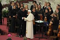 <br>CONCERTO ANNIVERSARIO V ANNO PONTIFICATO <br><br> - (Copyright L'OSSERVATORE ROMANO - Servizio Fotografico - photo@ossrom.va)