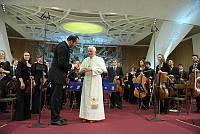 <br>CONCERTO ANNIVERSARIO V ANNO PONTIFICATO <br><br> - (Copyright L'OSSERVATORE ROMANO - Servizio Fotografico - photo@ossrom.va)