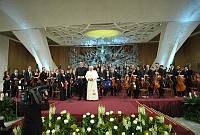 <br>CONCERTO ANNIVERSARIO V ANNO PONTIFICATO <br><br> - (Copyright L'OSSERVATORE ROMANO - Servizio Fotografico - photo@ossrom.va)