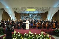 <br>CONCERTO ANNIVERSARIO V ANNO PONTIFICATO <br><br> - (Copyright L'OSSERVATORE ROMANO - Servizio Fotografico - photo@ossrom.va)