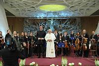 <br>CONCERTO ANNIVERSARIO V ANNO PONTIFICATO <br><br> - (Copyright L'OSSERVATORE ROMANO - Servizio Fotografico - photo@ossrom.va)