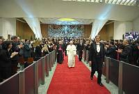 <br>CONCERTO ANNIVERSARIO V ANNO PONTIFICATO <br><br> - (Copyright L'OSSERVATORE ROMANO - Servizio Fotografico - photo@ossrom.va)