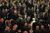 <br>CONCERTO ANNIVERSARIO V ANNO PONTIFICATO <br><br> - (Copyright L'OSSERVATORE ROMANO - Servizio Fotografico - photo@ossrom.va)