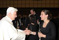 <br>CONCERTO ANNIVERSARIO V ANNO PONTIFICATO <br><br> - (Copyright L'OSSERVATORE ROMANO - Servizio Fotografico - photo@ossrom.va)