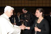 <br>CONCERTO ANNIVERSARIO V ANNO PONTIFICATO <br><br> - (Copyright L'OSSERVATORE ROMANO - Servizio Fotografico - photo@ossrom.va)
