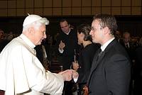 <br>CONCERTO ANNIVERSARIO V ANNO PONTIFICATO <br><br> - (Copyright L'OSSERVATORE ROMANO - Servizio Fotografico - photo@ossrom.va)