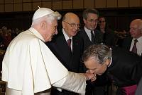 <br>CONCERTO ANNIVERSARIO V ANNO PONTIFICATO <br><br> - (Copyright L'OSSERVATORE ROMANO - Servizio Fotografico - photo@ossrom.va)