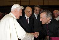 <br>CONCERTO ANNIVERSARIO V ANNO PONTIFICATO <br><br> - (Copyright L'OSSERVATORE ROMANO - Servizio Fotografico - photo@ossrom.va)