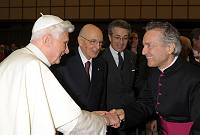 <br>CONCERTO ANNIVERSARIO V ANNO PONTIFICATO <br><br> - (Copyright L'OSSERVATORE ROMANO - Servizio Fotografico - photo@ossrom.va)