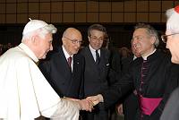 <br>CONCERTO ANNIVERSARIO V ANNO PONTIFICATO <br><br> - (Copyright L'OSSERVATORE ROMANO - Servizio Fotografico - photo@ossrom.va)