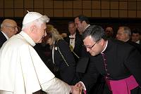 <br>CONCERTO ANNIVERSARIO V ANNO PONTIFICATO <br><br> - (Copyright L'OSSERVATORE ROMANO - Servizio Fotografico - photo@ossrom.va)