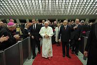 <br>CONCERTO ANNIVERSARIO V ANNO PONTIFICATO <br><br> - (Copyright L'OSSERVATORE ROMANO - Servizio Fotografico - photo@ossrom.va)
