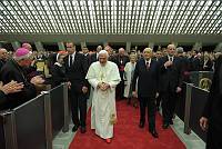 <br>CONCERTO ANNIVERSARIO V ANNO PONTIFICATO <br><br> - (Copyright L'OSSERVATORE ROMANO - Servizio Fotografico - photo@ossrom.va)