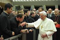 <br>CONCERTO ANNIVERSARIO V ANNO PONTIFICATO <br><br> - (Copyright L'OSSERVATORE ROMANO - Servizio Fotografico - photo@ossrom.va)