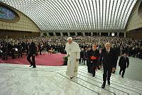 <br>CONCERTO ANNIVERSARIO V ANNO PONTIFICATO <br><br> - (Copyright L'OSSERVATORE ROMANO - Servizio Fotografico - photo@ossrom.va)