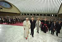<br>CONCERTO ANNIVERSARIO V ANNO PONTIFICATO <br><br> - (Copyright L'OSSERVATORE ROMANO - Servizio Fotografico - photo@ossrom.va)