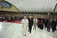 <br>CONCERTO ANNIVERSARIO V ANNO PONTIFICATO <br><br> - (Copyright L'OSSERVATORE ROMANO - Servizio Fotografico - photo@ossrom.va)