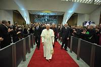 <br>CONCERTO ANNIVERSARIO V ANNO PONTIFICATO <br><br> - (Copyright L'OSSERVATORE ROMANO - Servizio Fotografico - photo@ossrom.va)