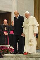 <br>CONCERTO ANNIVERSARIO V ANNO PONTIFICATO <br><br> - (Copyright L'OSSERVATORE ROMANO - Servizio Fotografico - photo@ossrom.va)